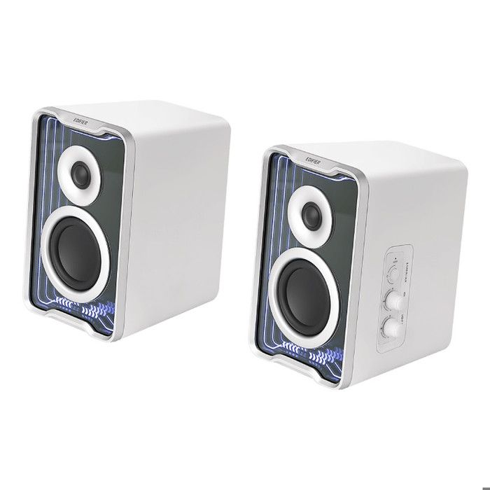 Enceintes multimédia 2.0 - Edifier - QR30 - Blanc - 30W RMS - Réponse 80Hz-20kHz