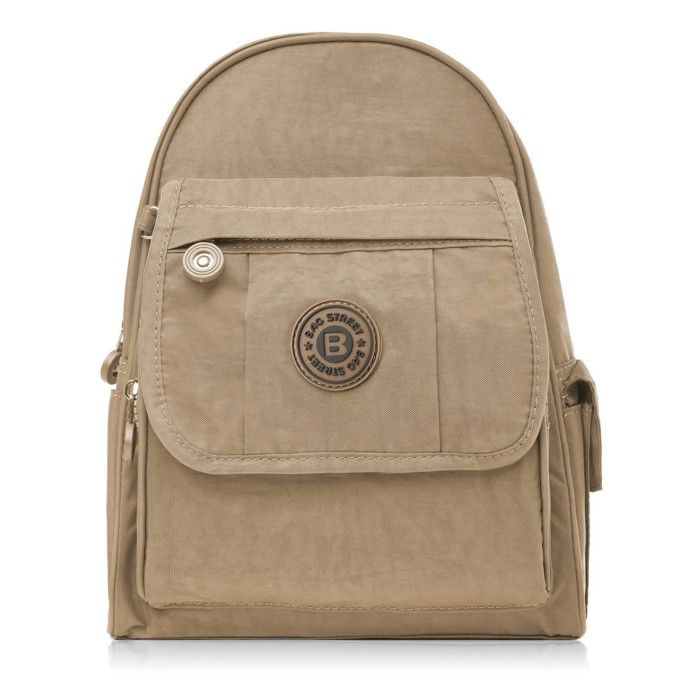 Petit sac à dos de sport pour jeunes marron clair pour femmes SP-10-LB