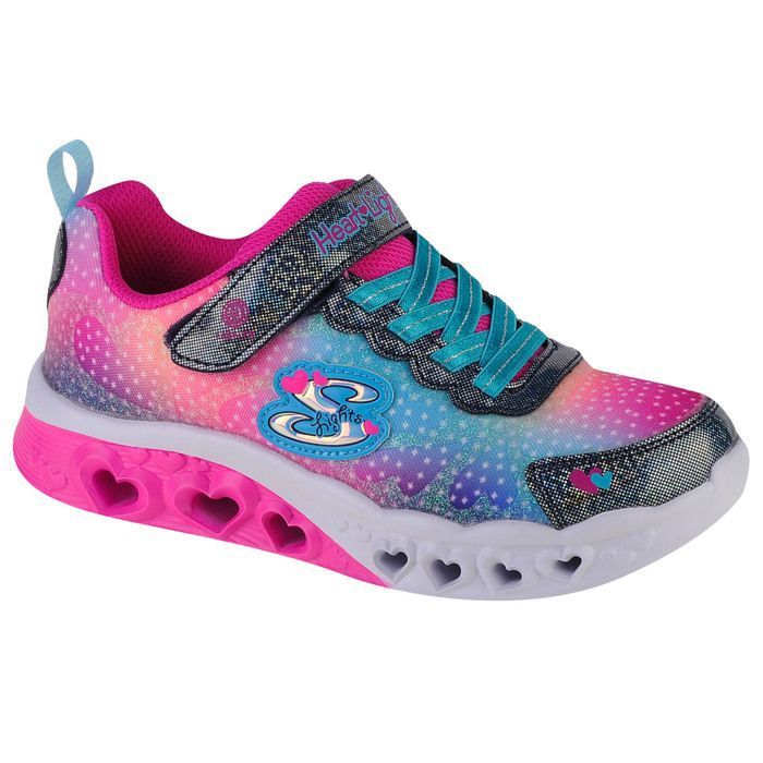 Skechers Baskets pour filles - Multicolore - Skechers Flutter Heart Lights