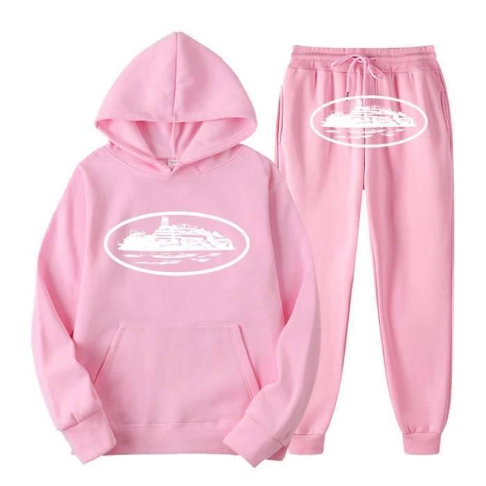 Survêtement De Sport Homme Femme Sweat-shirt Pantalon De Sport Décontracté
