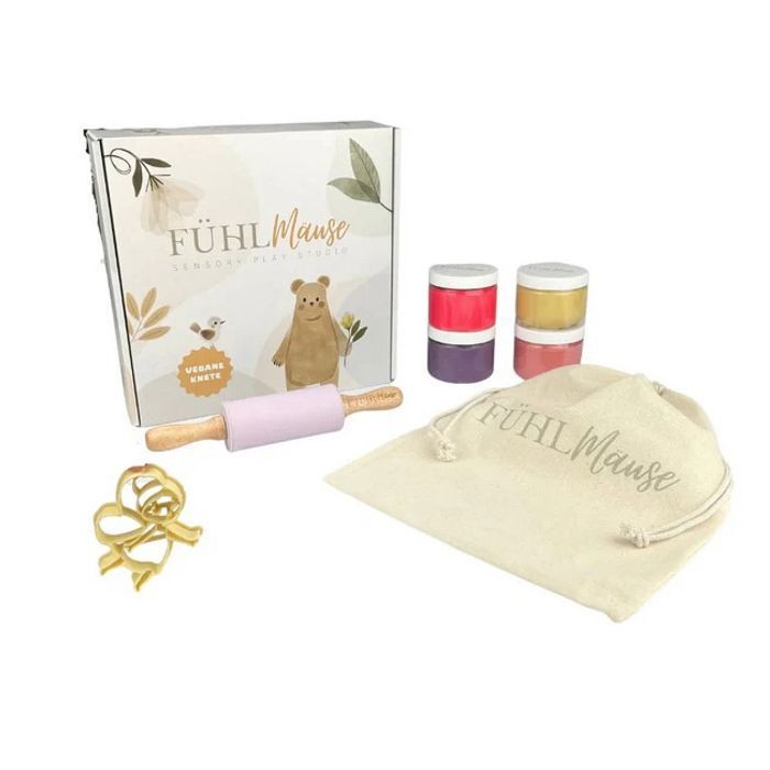 Coffret 4 pots de pate a modeler naturel avec accessoire - Cdiscount ...