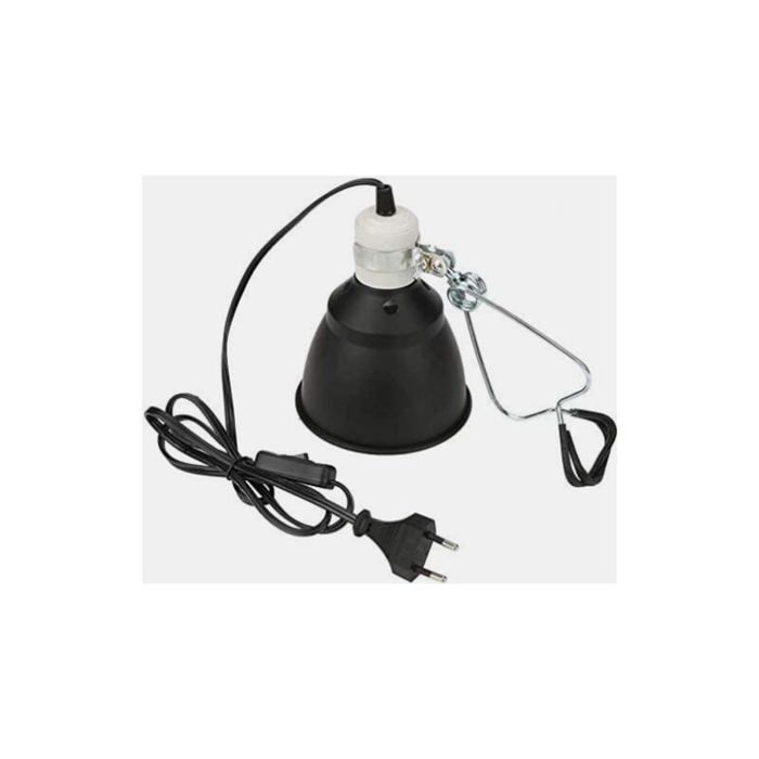 Lampe chauffante UVA/UVB pour reptiles E27 - Céramique - Terrarium - Anti-brûlure - Anti-explosion - Durable HBCL