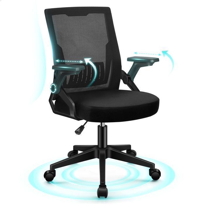 Fauteuil de bureau ALFORDSON en maille tissu racing fauteuil de
