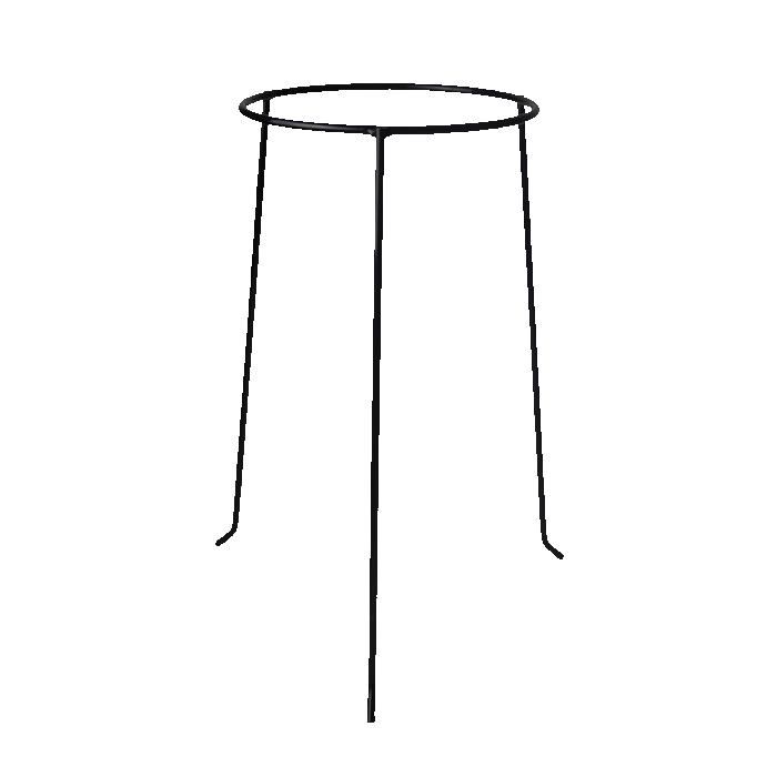 Meilleurs prix pour Pied pour pot de fleur - L  305 x l 297 x H 50 cm - Noir