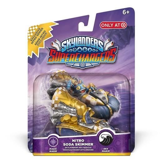SKYLANDERS SUPERCHARGERS NITRO SODA SKIMMER