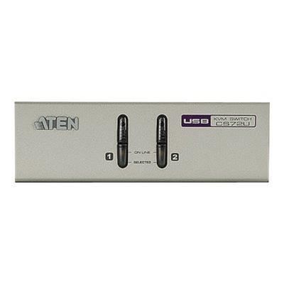 Switch KVM à 2 ports ATEN CS72U, USB, Audio