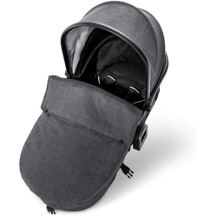 Poussette double shop siege reversible