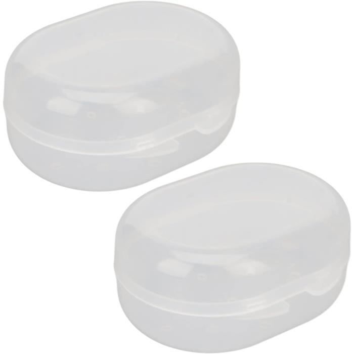 12 Bouchons Silicone Pour Boucles D'Oreilles - Anti-Perdition Transparents