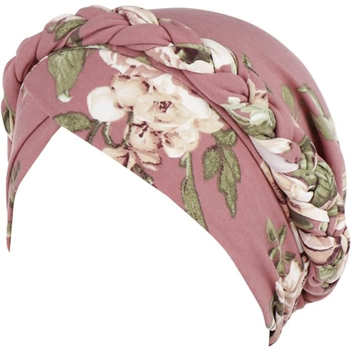 Bonnet Chimio Prénoué BABAHU – Turban Bandana Femme Perte De Cheveux, Doux Et Extensible