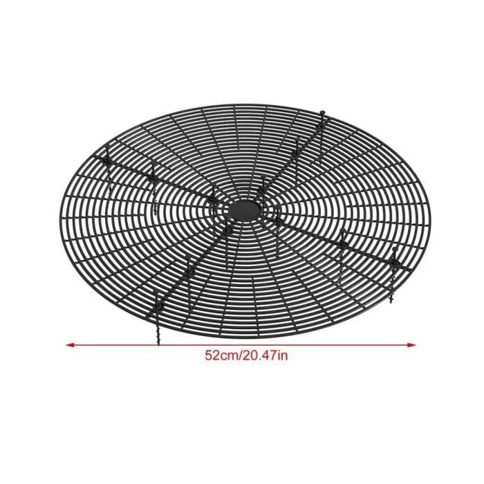 Abiyou 4 Pièces Grille Protection Plante, 30CM Pot de Fleurs Grille