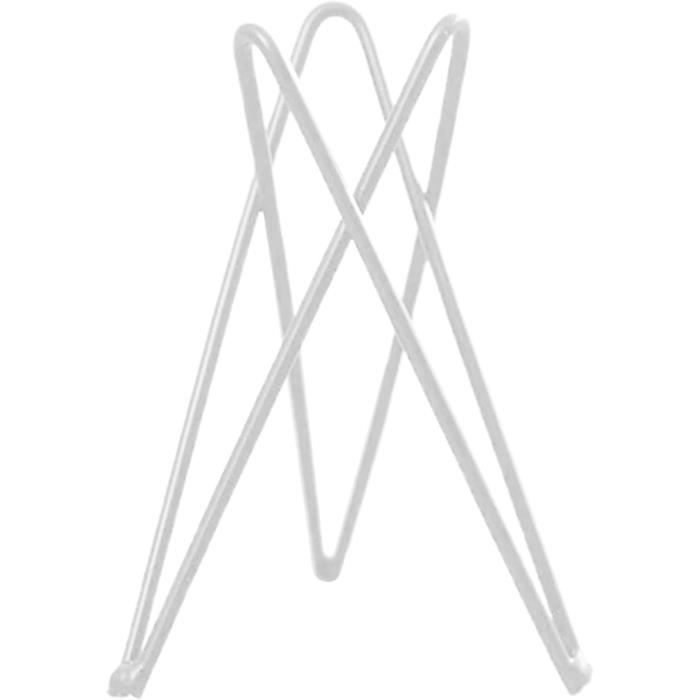 Relaxdays Porte-Cintre Écharpe Foulard Cravates Métal Géométrique Doré - Rangement Élégant