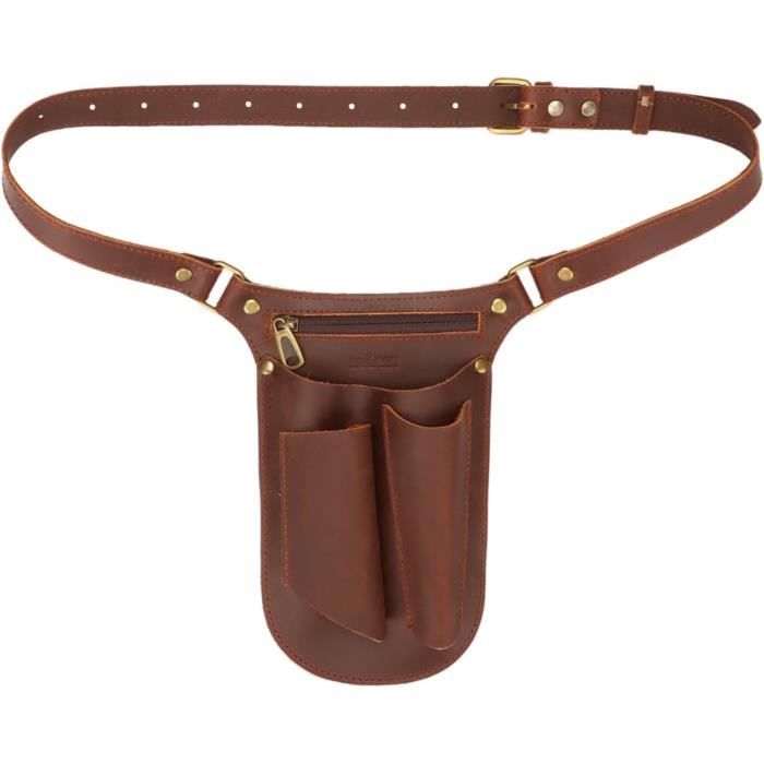 Tourbon Ceinture A Outils De Jardinage En Cuir Veritable Pour Homme Et Femme Pochette De Fleuriste Organiseur Sac De Jardina u438 Cdiscount Bricolage