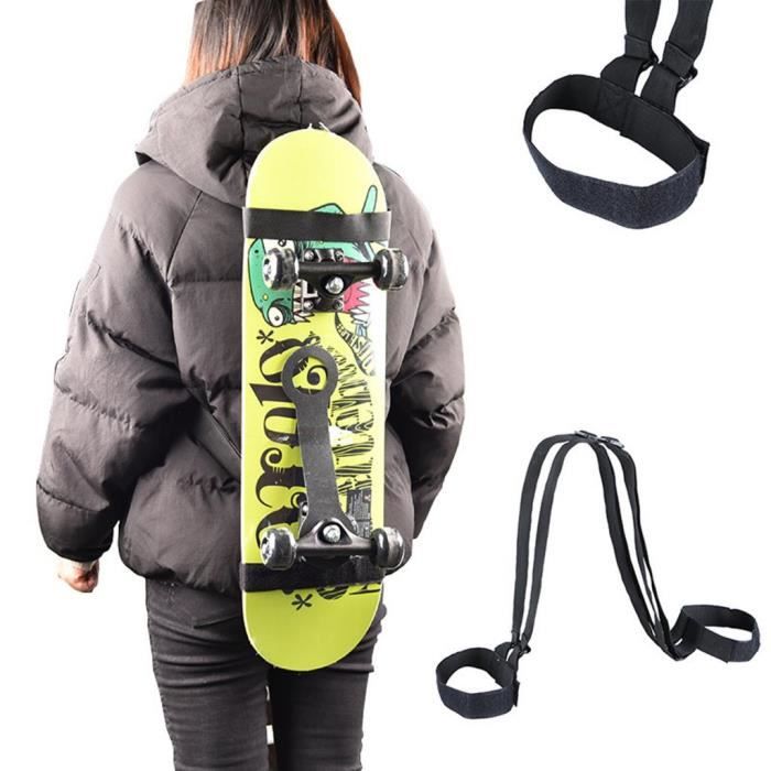 Multifonctionnel planche a roulettes porte epaule Ski conseil sac a dos sangle reglable Snowboard Longboard transporteur sangle Achat Vente Sangle de support de planche Cdiscount