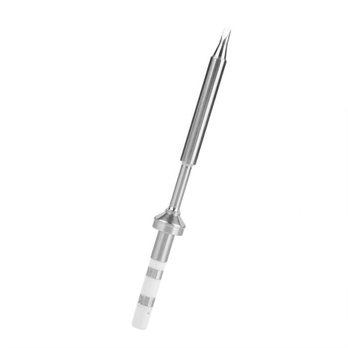 Lot De 7 Pannes à Souder TS100 - Acier Inoxydable - Pour Fer à Souder TS100 - 7 Types Différents