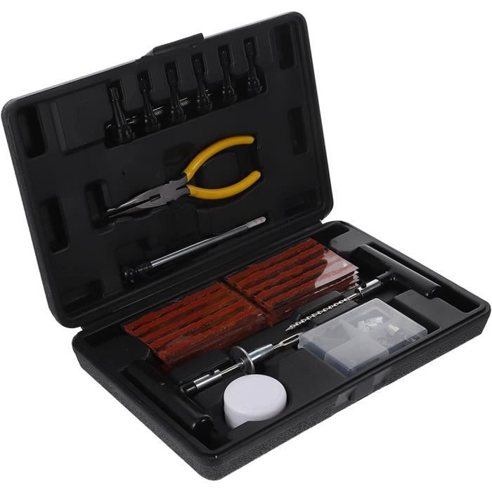 ZHA Réparation de pneu Réparation de crevaison de pneu Kit d'outils de