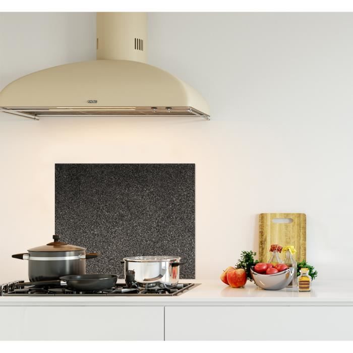 Credence De Cuisine Adhesive En Verre De Synthese Fond De Mur