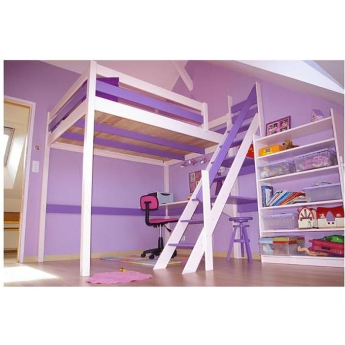 Lit Mezzanine Adulte 120x200 Lits Mezzanines Modulable