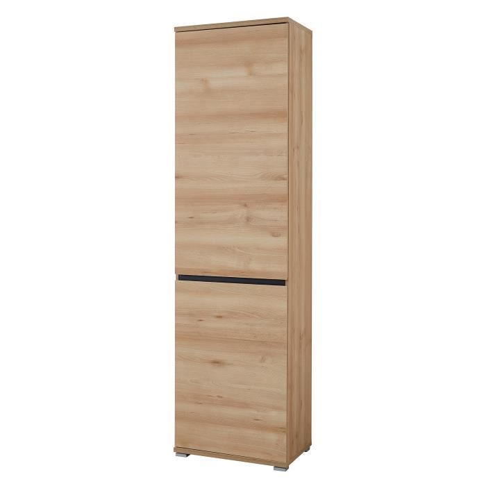 Armoire Penderie 1 Porte En Bois Achat Vente Meuble D Entree