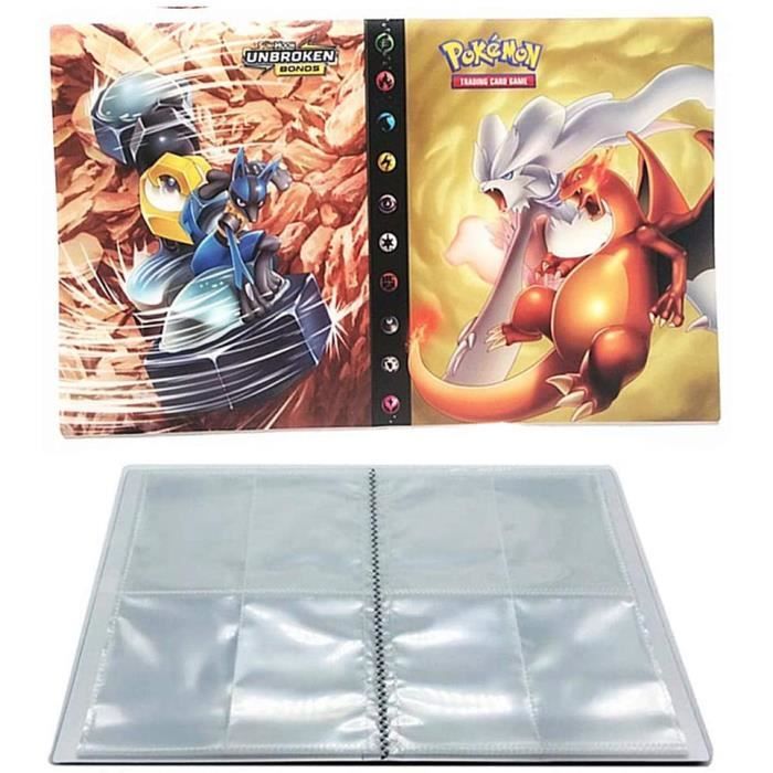 UHIPPO Albums pour Cartable de Cartes Pokémon, Album de Cartes à