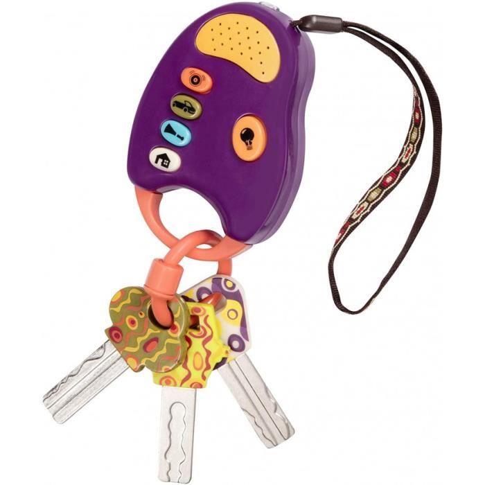 B. Toys – Funkeys – Trousseau De Clés Amusant – Clés De Voiture Et