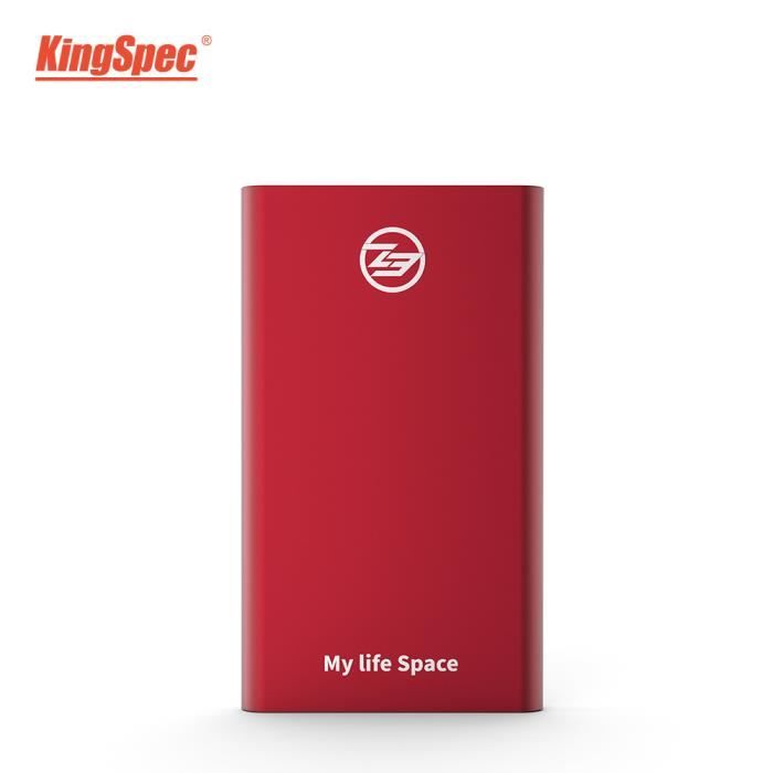 Disque Dur Externe Ssd Ssd Externe Portable Pour Ordinateur Ssd 128 Go Rouge Prix Pas Cher Cdiscount