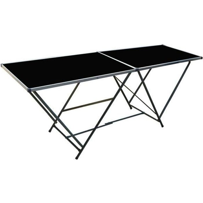 Table à tapisser aluminium 2 X 0.60 m ref 1527000 - Séguret Décoration