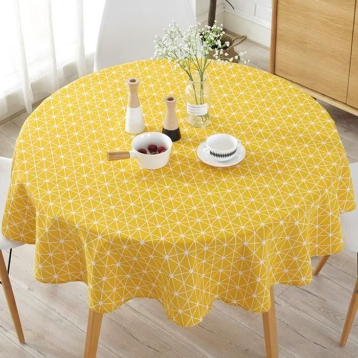 nappe moderne table ronde