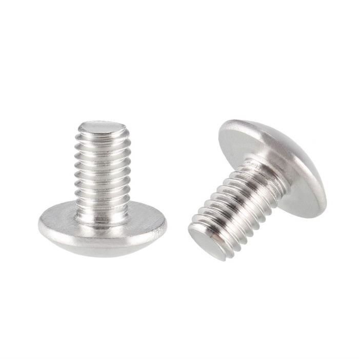 Vis cruciformes M3 en acier inoxydable 304 /à t/ête frais/ée lot de 100