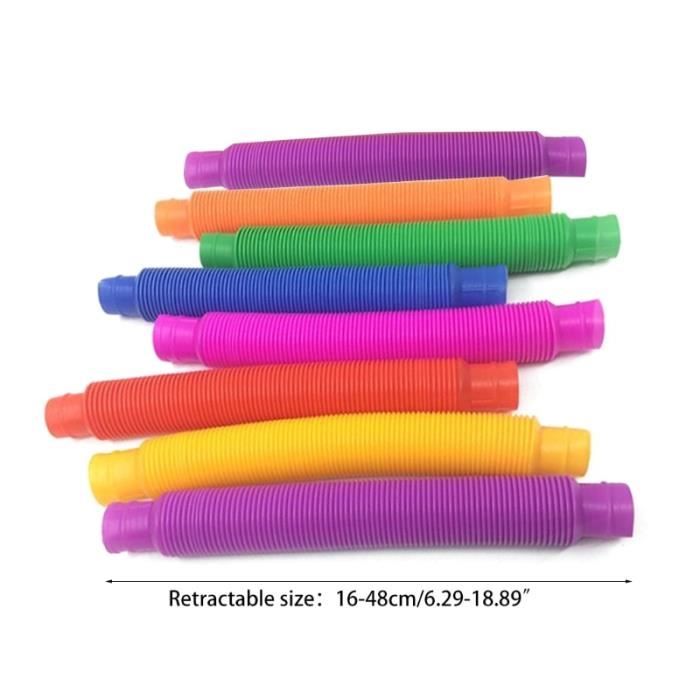 Vibbang 4 Pièces Jouet de Girafe à Ventouse Télescopique, Jouets