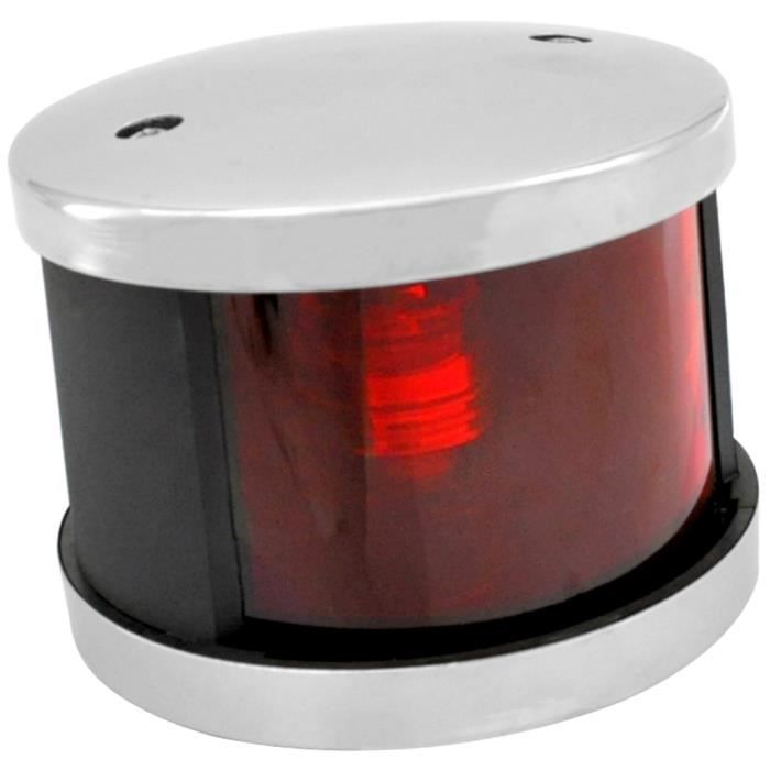 Lampe LED Marine ALLOMN 12V - 27 LED Étanche IP68 - Acier Inoxydable - Pour Bateau, Ponton, Kayak
