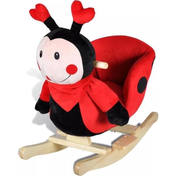 Cheval a bascule coccinelle clearance