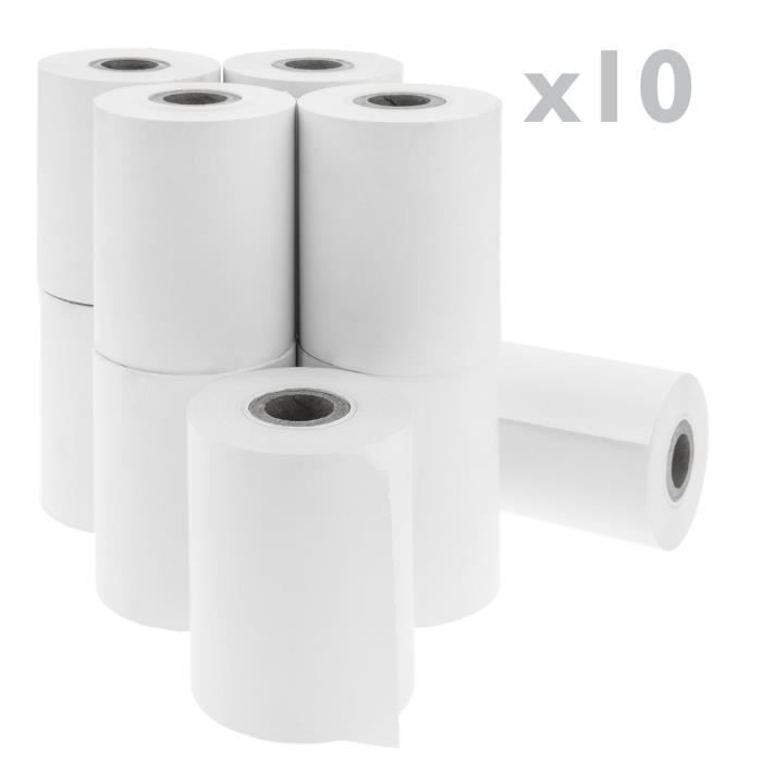 Double Dragon - Lot de 20 rouleaux de papier thermique premium 80 x 80