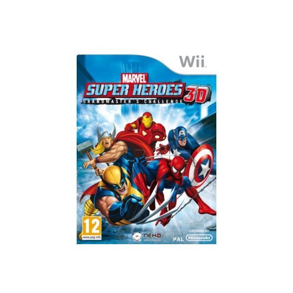 Jeux Wii Bigben Marvel Super Heroes 3D :