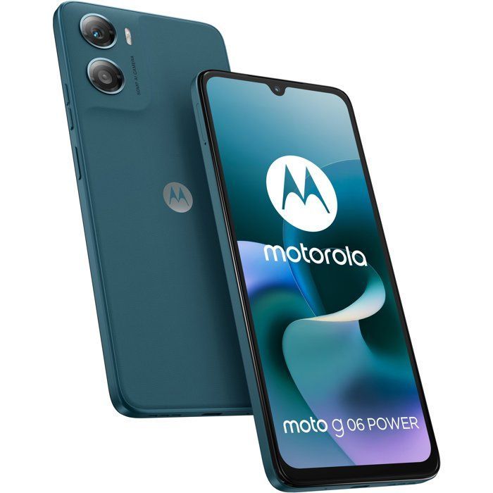Smartphone Motorola G06 Power - RAM 4 Go - 256 Go de stockage - Bleu - Version Française