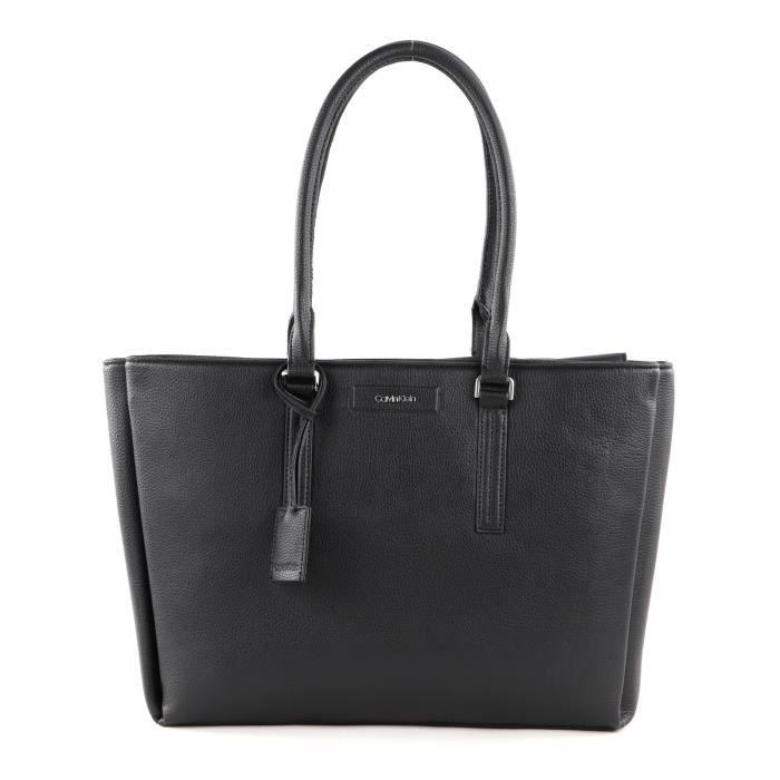 Calvin Klein Dressed Slim Tote CK Black [178596] sac shopper sac