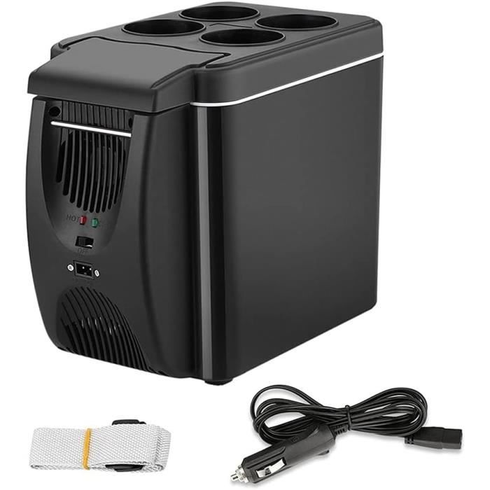 Réfrigérateur Congélateur De Voiture 12/24V - 18 Litres, Température -15,6°C à +20°C, Compresseur, Pour Camping, Camping-car