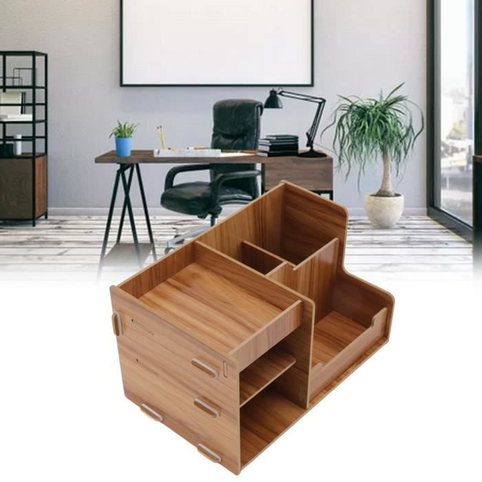 PORTE-FICHIERS PORTE-DOSSIER ORGANISATEUR D'étagère De Bureau Porte-documents EUR 27,68