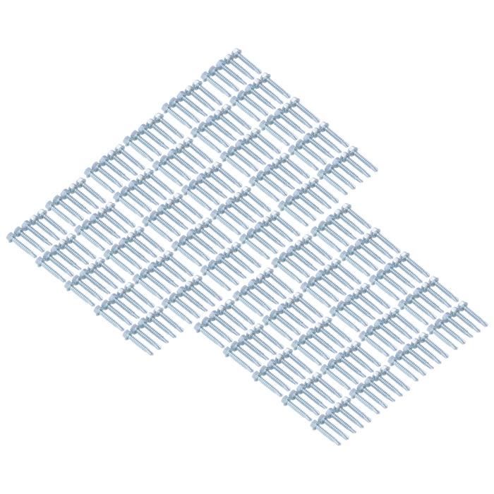 Kit 160 Vis Et Clips De Carrosserie Voiture - Boulons, Rondelles, Pinces U - Pour Réparation Pare-chocs, Garde-boue - 3