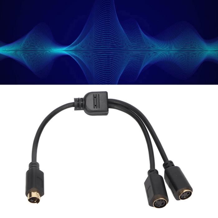 Quik Lok SX164TRS-B Câble Numérique Midi Vers Minijack Stéréo