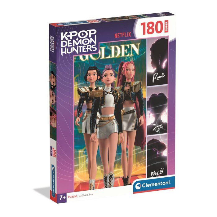 Clementoni KPop Demon Hunters puzzle 180 pièces