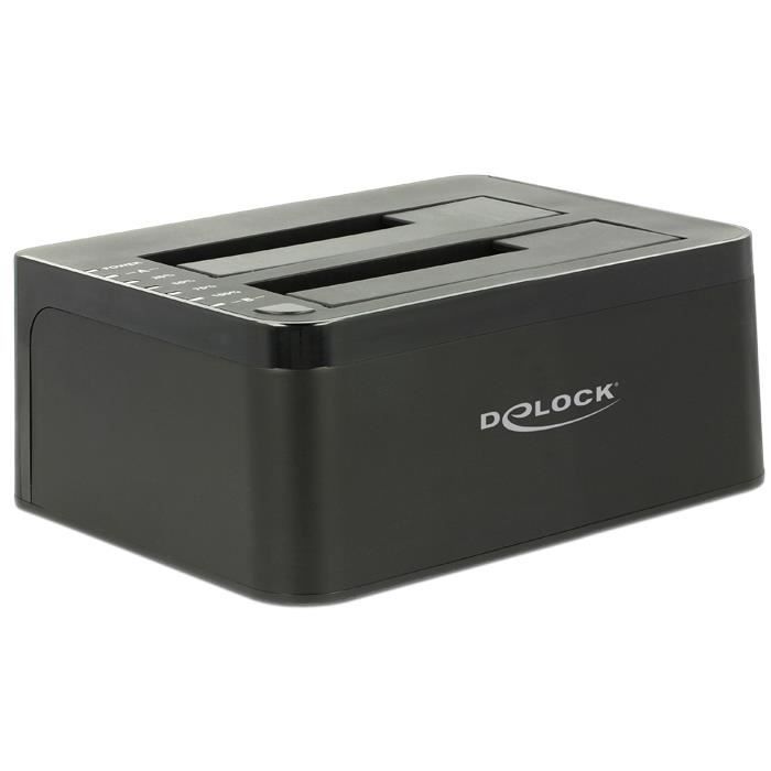 DeLOCK 62661 Station d'accueil de disques de stockage USB 3.2 Gen 1 3.1 Gen 1 Type B Neuf - vue 9