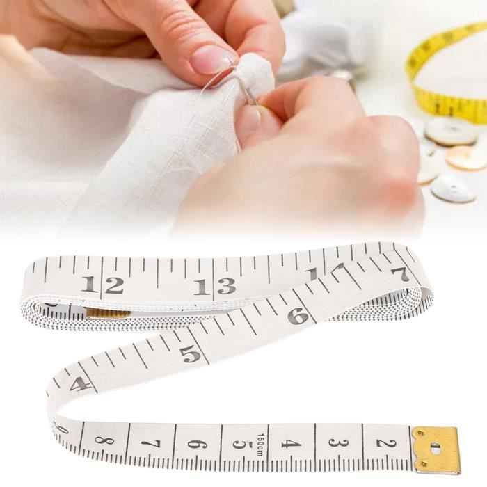 Cuque Ruban à Mesurer En Tissu Règle De Couture 1.5 M Mini Ruban à