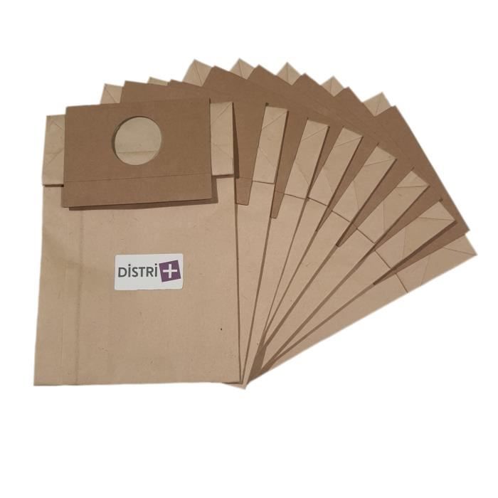 Sac aspirateur MOULINEX BOULE 750800 Pochette de 8 sacs papier Compatible Mixte