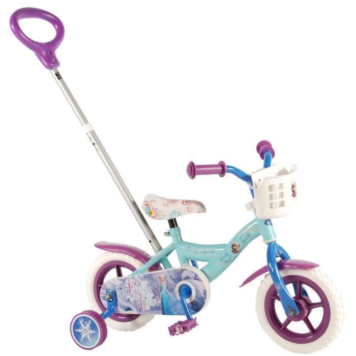 VELO LA REINE DES NEIGES 10 POUCE 2 3 4 ANS FROZEN Cdiscount Sport