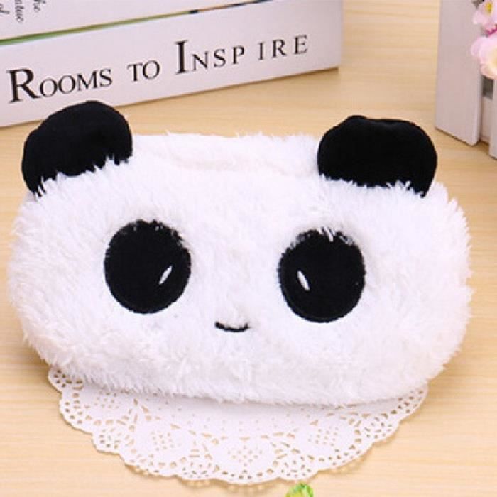 Lot De 6 Clips Autocollants Organisateurs Câbles - Design Animaux (panda, Ours, Lapin) - Bureau, Coiffeuse