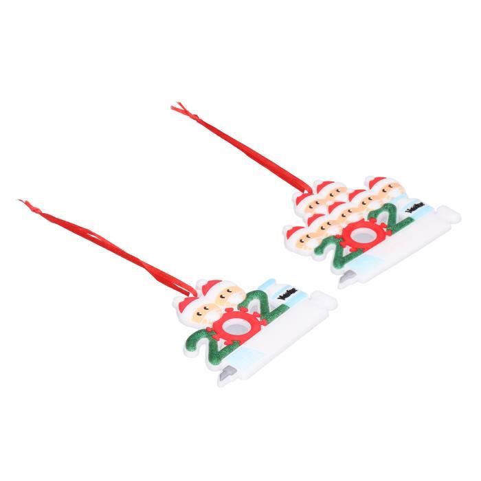EJ.life Vaccine Christmas Ornaments, 2021 Vaccine Christmas Ornaments