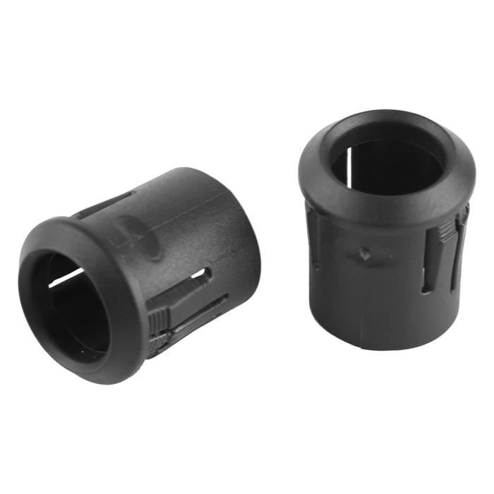 Lumetheus Lot 50 Douilles LED 5mm Argentées - Supports Pour Diodes Électroluminescentes Avec Anneaux De Montage