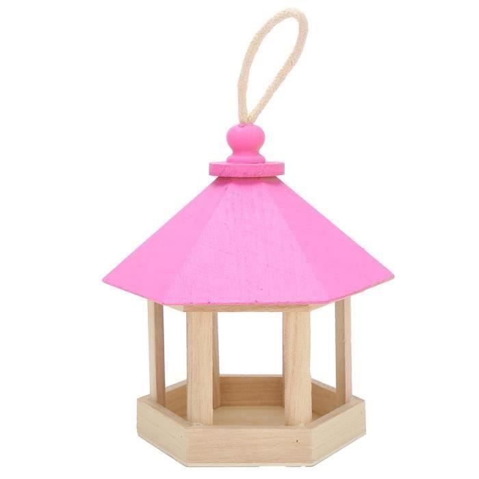 Mangeoire à Oiseaux Suspendue En Forme De Boule - Lot De 2 - Pour Boules De Graisse, Pain - Jardin, Balcon - Noir