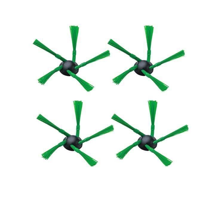 Lot De 6 Brosses Latérales Pour Aspirateur Robot Black+Decker BXRV500E - Puissantes, Neuves