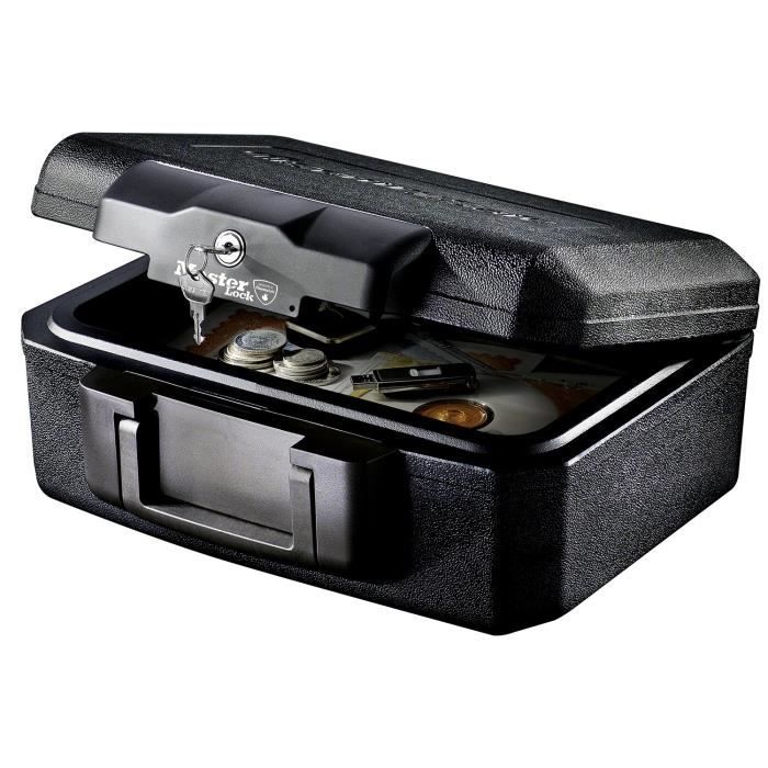 Coffre-fort ignifugé Master Lock L1200 - Protection des supports multimédias - Verrouillage à clé